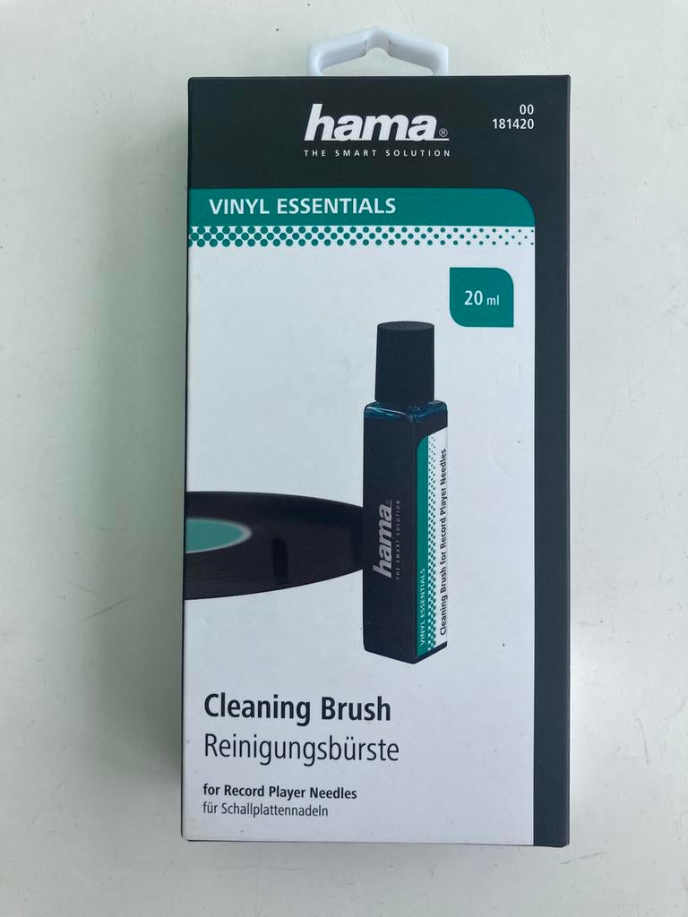 Set de nettoyage aiguille platine vinyles Hama. Neuf !, Neuf, dans son emballage, Autres formats