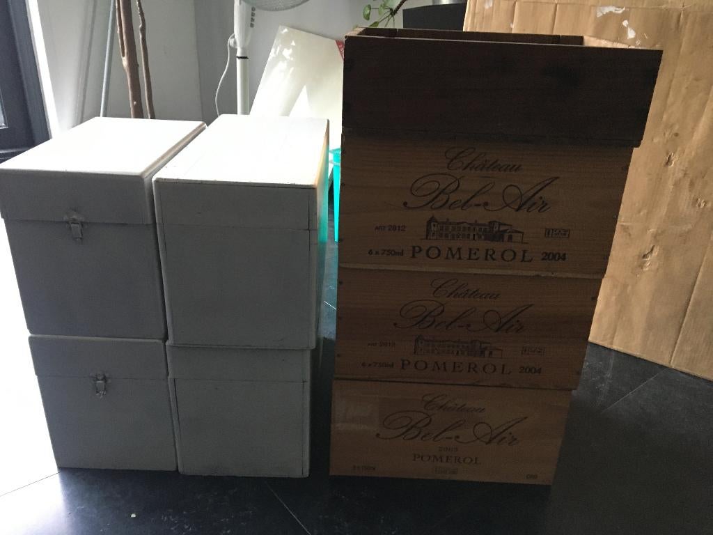 wijn en andere kisten te koop- prijs omschrijving, Huis en Inrichting, Woonaccessoires | Kisten, Ophalen of Verzenden