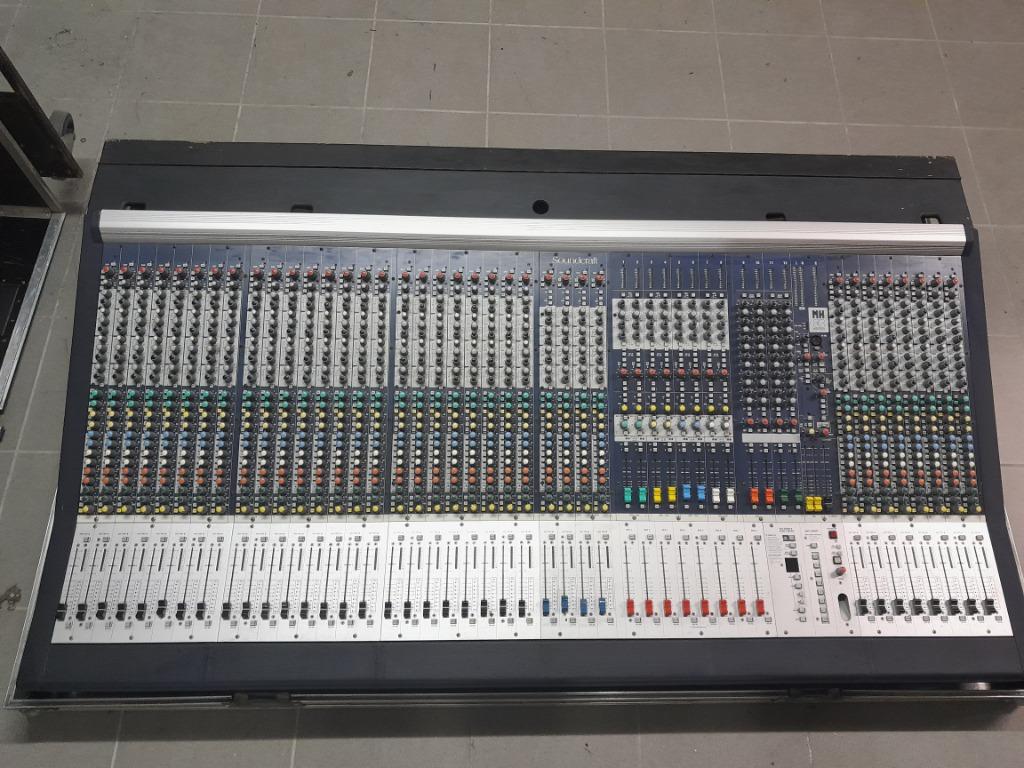 Soundcraft MH3 + Effect rack + multikabel, Enlèvement, Comme neuf, 20 canaux ou plus, Entrée micro