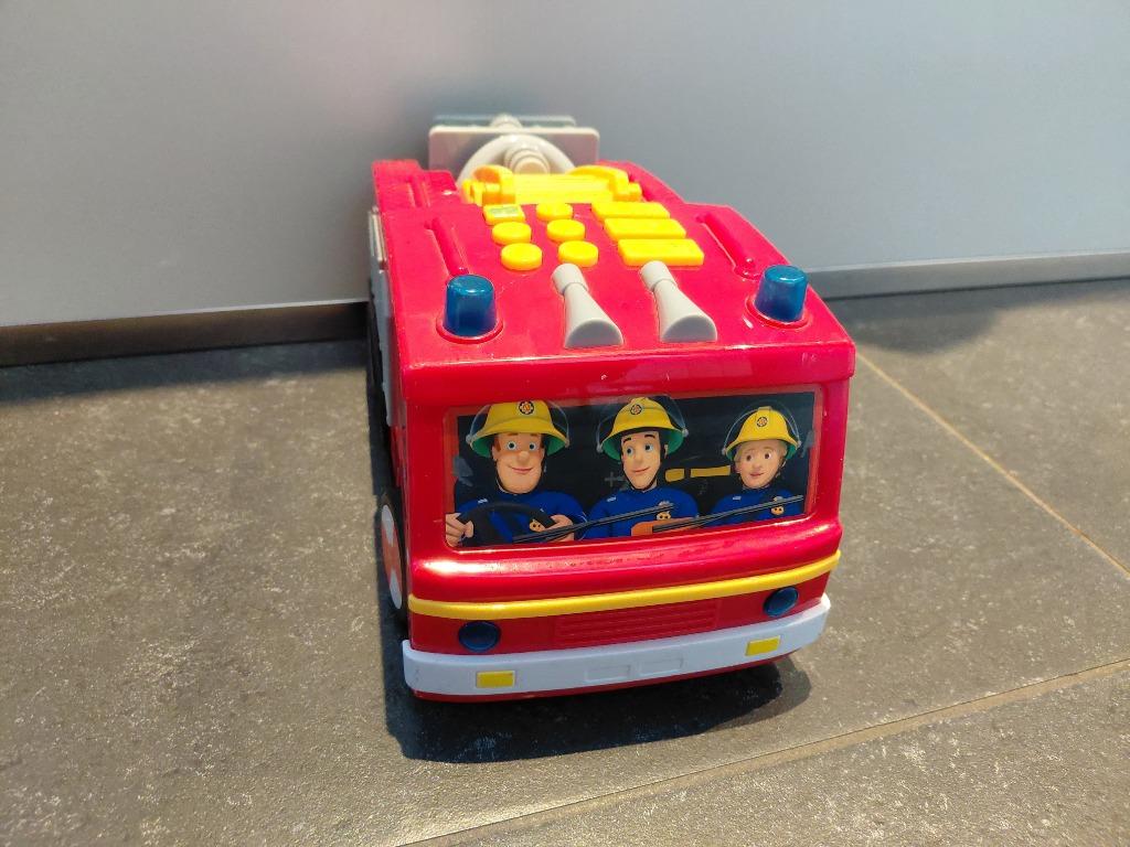 Brandweerwagen Brandweerman Sam, Ophalen of Verzenden, Gebruikt