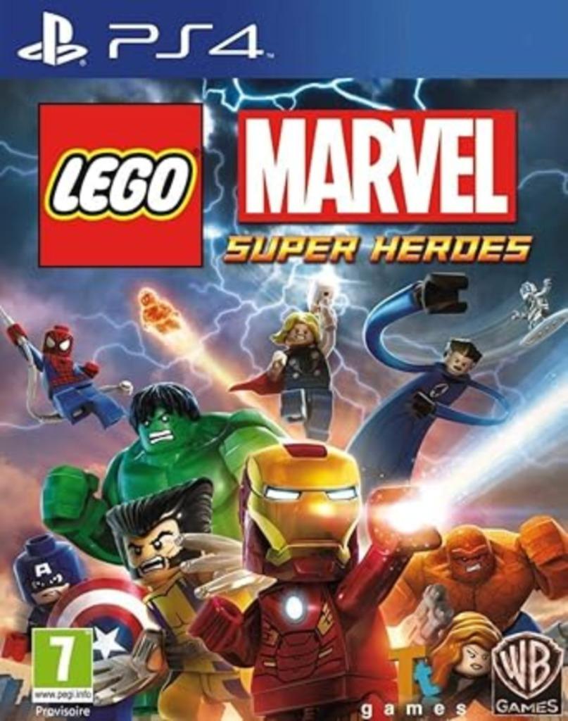 Lego Marvel Super Heroes PS4 GRATIS LEVERING, Avontuur en Actie, Online, Verzenden, Nieuw
