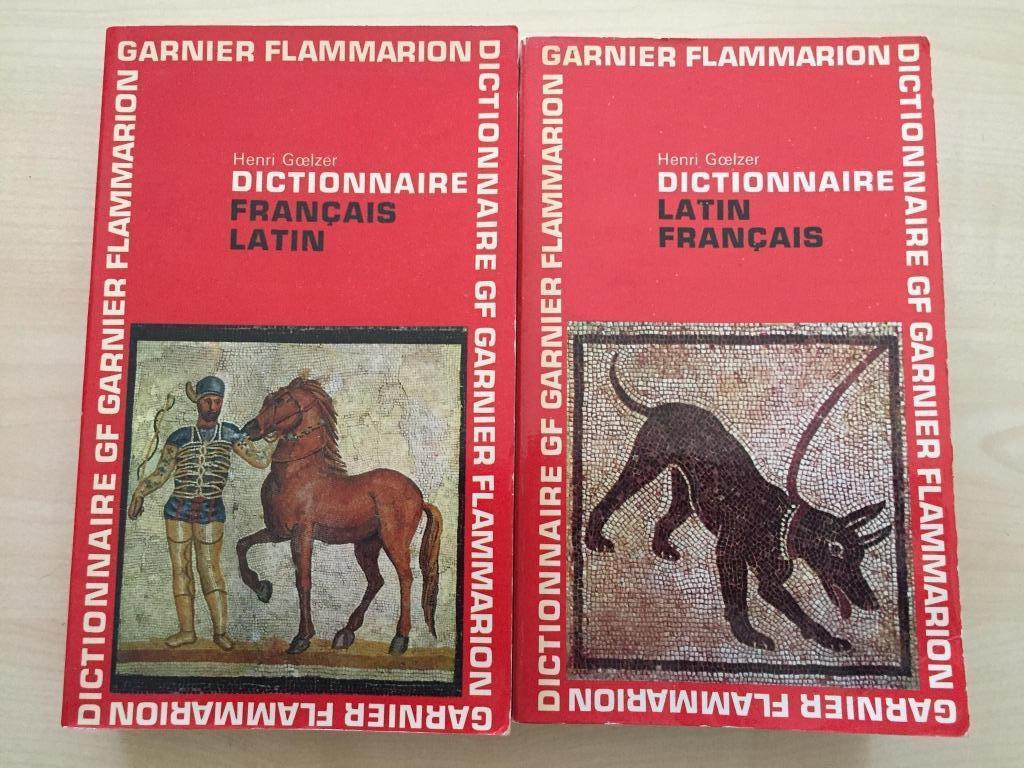 Dictionnaires Latin-français / français-latin, Boeken, Woordenboeken, Ophalen, Latijn, Goelzer, Overige uitgevers