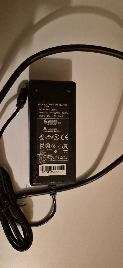 Wahoo oplader, Enlèvement, Comme neuf, Autres types