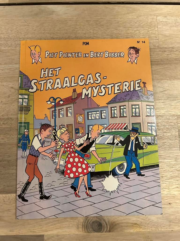 Piet Pienter en Bert Bibber - Het Straalgas-Mysterie, Boeken, Stripverhalen, Gelezen, Eén stripboek, Ophalen