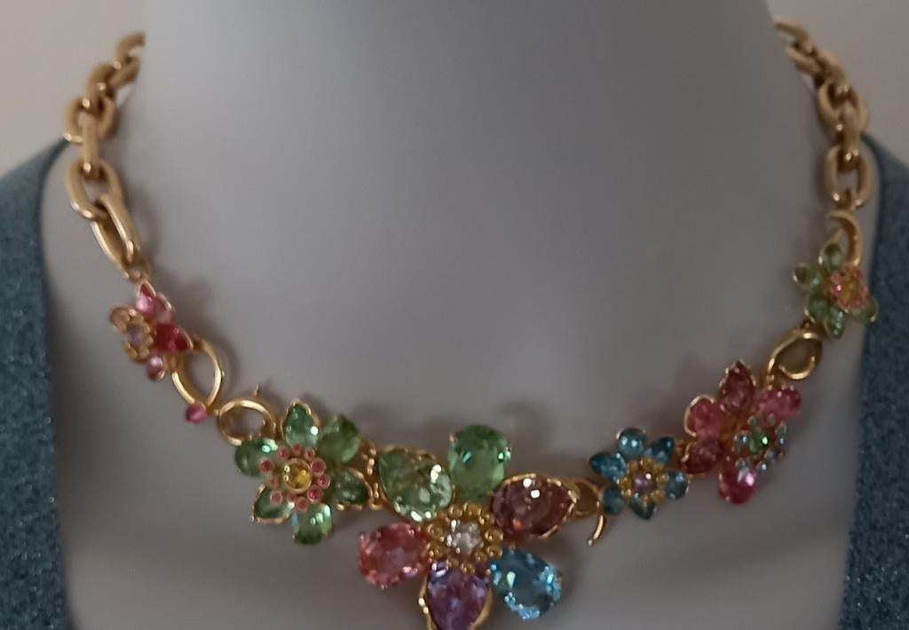 Collier Swarovski Idyllia, Handtassen en Accessoires, Kettingen, Ophalen