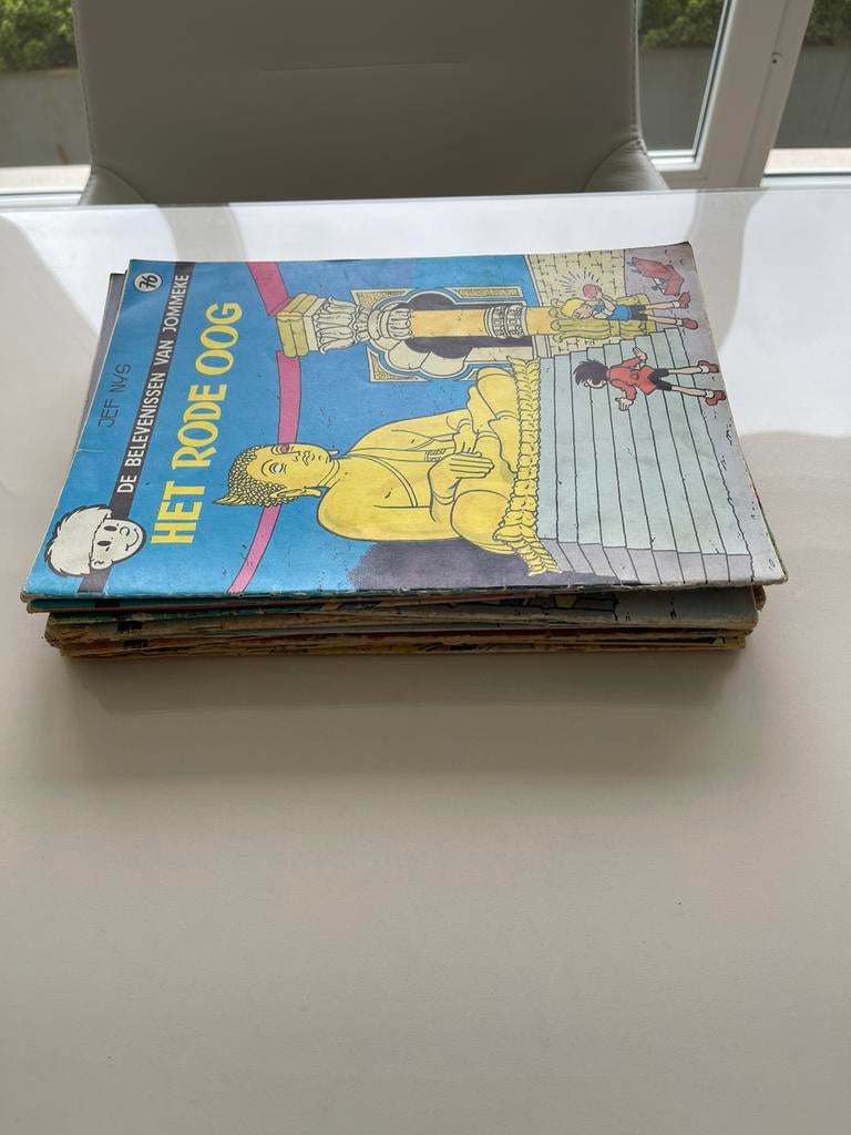 Een lot 14 oude Jommeke album’s, Boeken, Stripverhalen, Ophalen of Verzenden, Gelezen