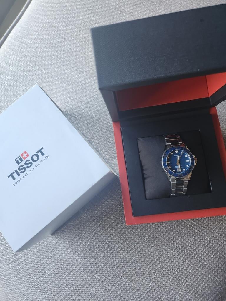Tissot Seastar 1000 36mm Blauw, Ophalen of Verzenden