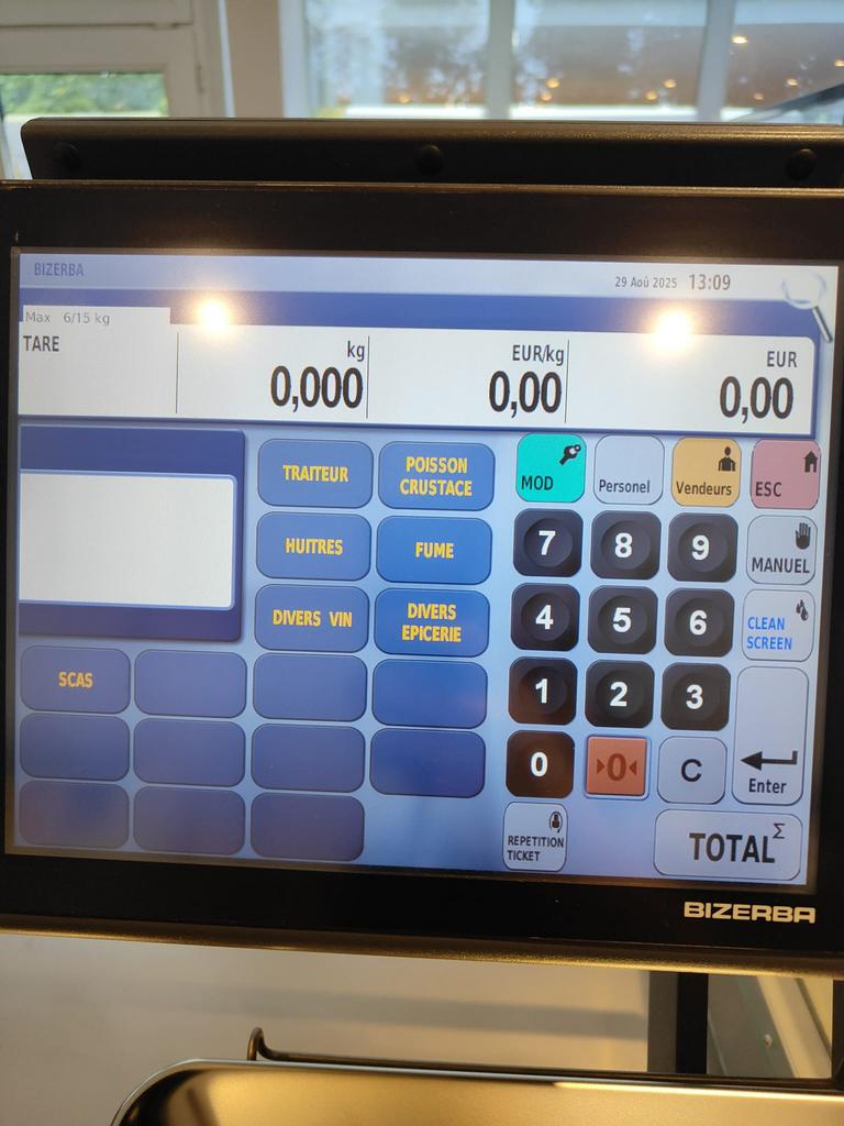 BIZERBA weegschaal - KH II 800 - Uitstekende conditie, Ophalen