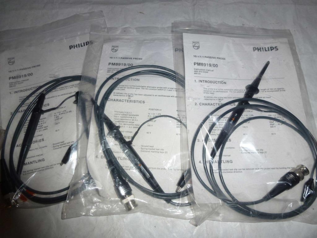 probes d'oscilloscope - 5 pièces neuves, Ophalen of Verzenden, Nieuw, Overige kabels