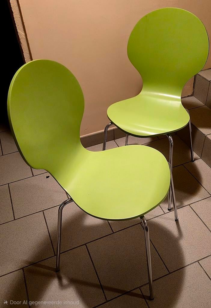 2 replica Tim stoelen - Rondo-ontwerp van Erik Jørgensen., Ophalen