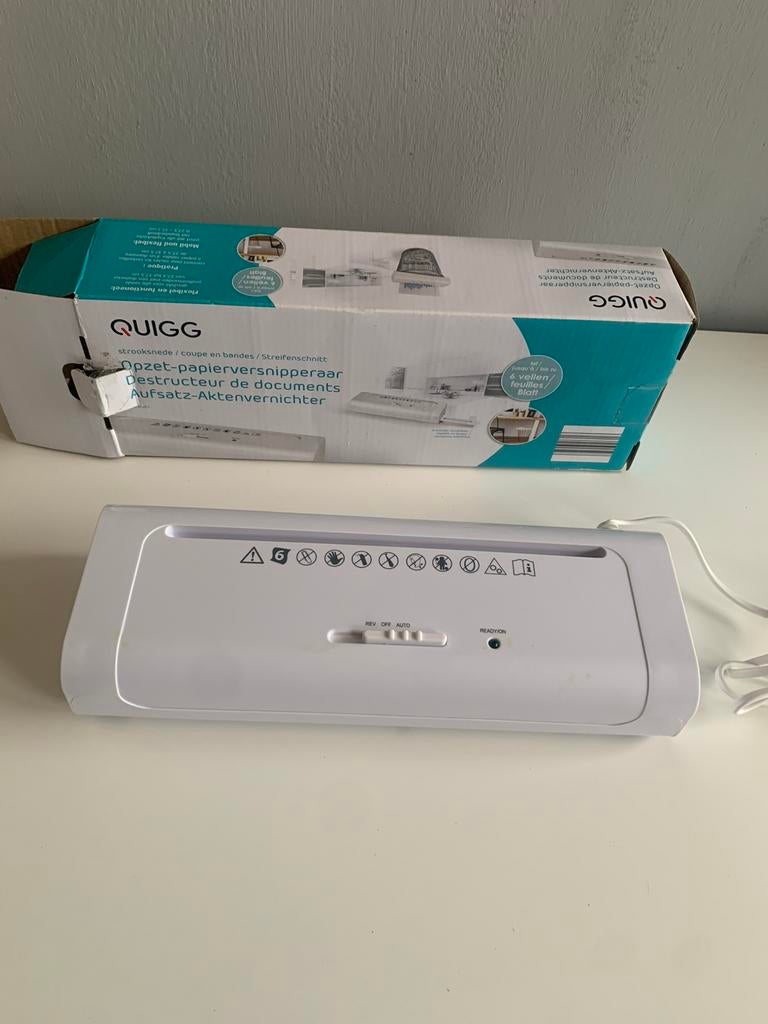 Destructeur de documents, Enlèvement ou Envoi, Neuf