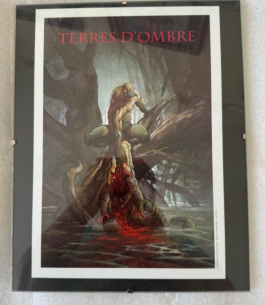 Ex libris 1998 édition Delcourt la pièce, Enlèvement