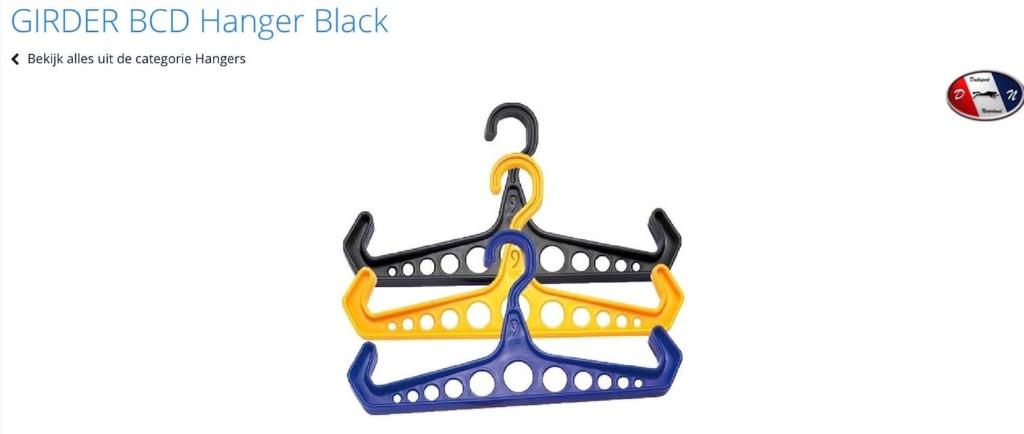 BCD Hanger “GIRDER” nieuw aan 19€/stuk - Ecocheques, Watersport en Boten, Duiken, Nieuw, Overige typen, Ophalen of Verzenden