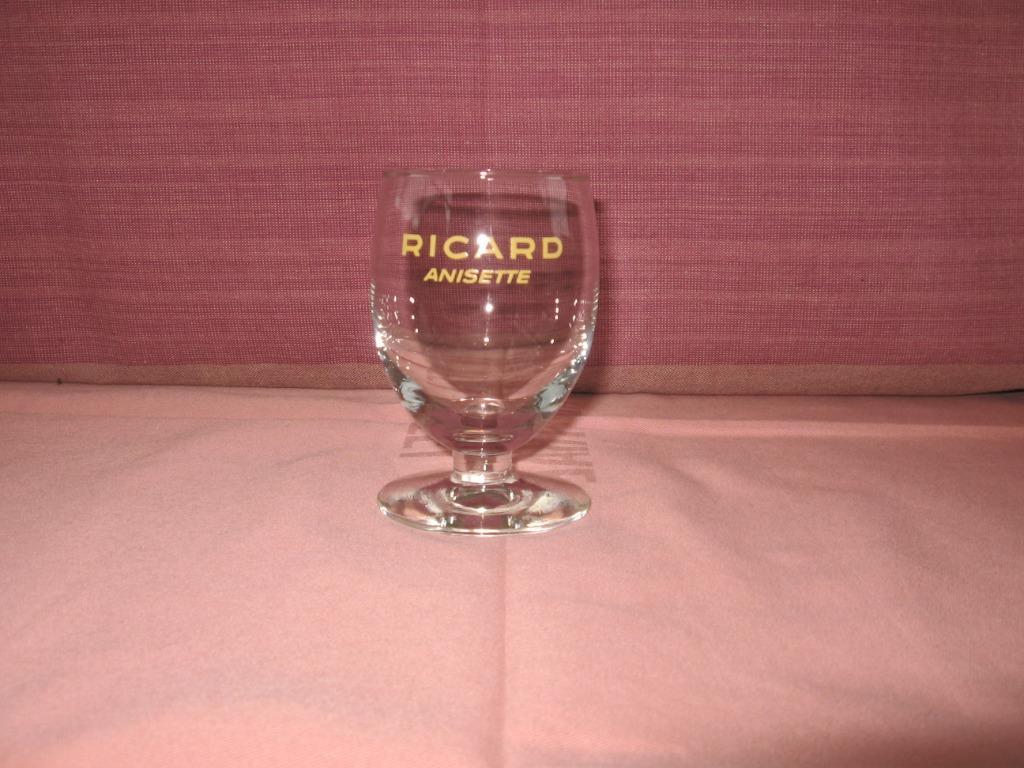 Grand ballon en verre Ricard jaune RICARD Anisette., Collections, Marques & Objets publicitaires, Enlèvement ou Envoi, Comme neuf
