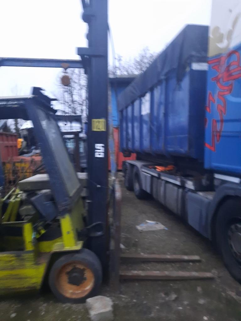 lift voor clark en ook landbouwtracktor, Enlèvement