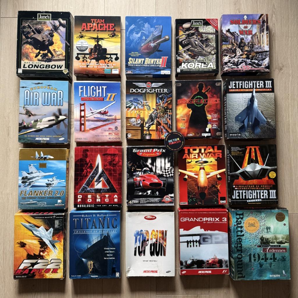 Jeux PC Big Box (Simulation, FPS, RTS, etc), Consoles de jeu & Jeux vidéo, Jeux | PC, Comme neuf, Simulation, Enlèvement ou Envoi