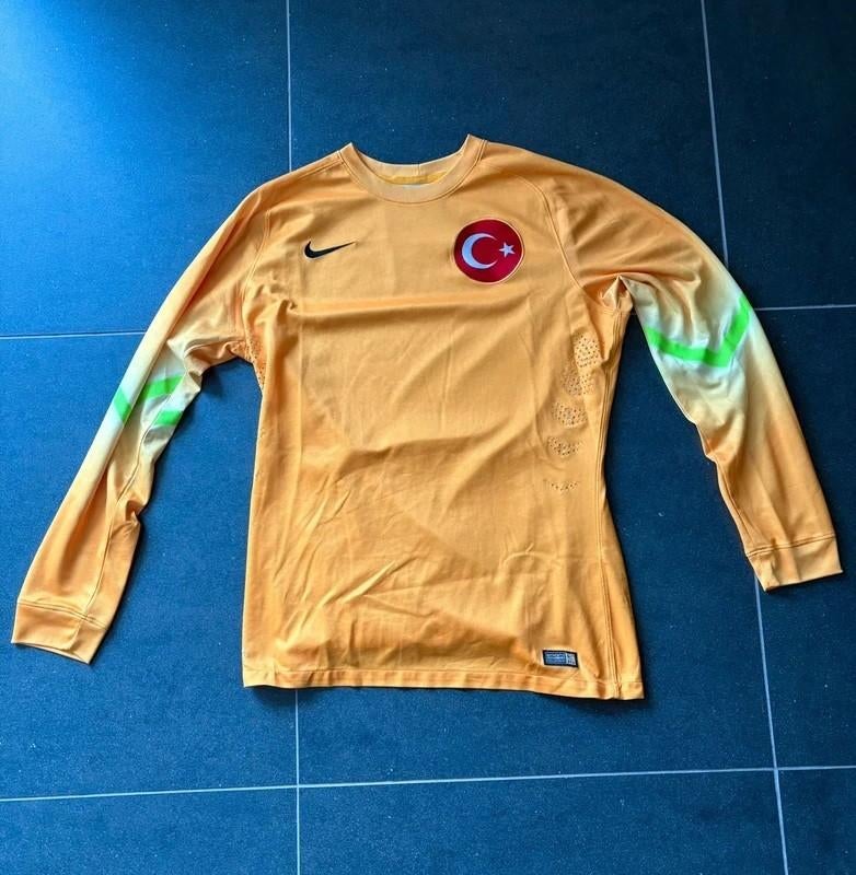 Nike keepers shirt Turkije, Sport en Fitness, Voetbal, Maat XL, Ophalen of Verzenden, Zo goed als nieuw, Shirt