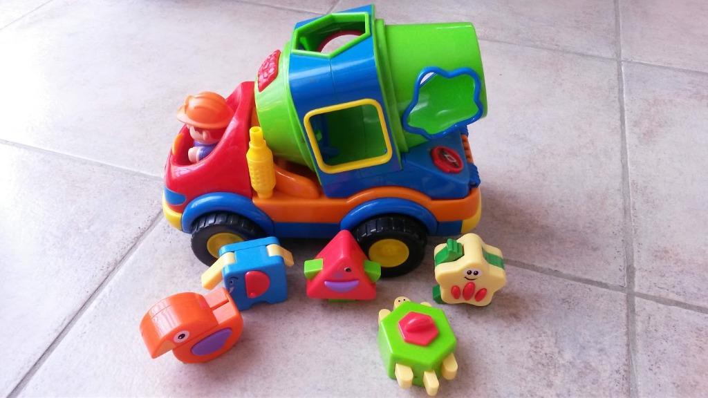 Betonmolen met figuurtjes - educatief, Ophalen