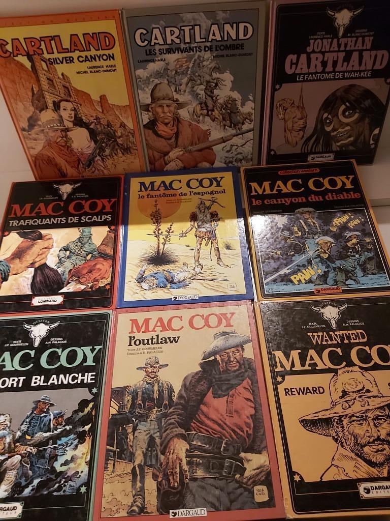 10 BD Mac Coy , Cartland. ,5€ la BD, Livres, BD, Une BD, Enlèvement ou Envoi, Comme neuf