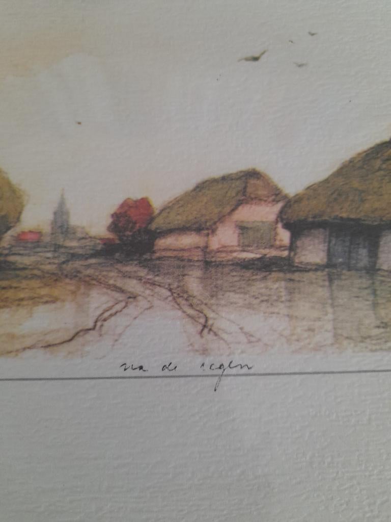 Dirk Baksteen „Na de regen”., Ophalen of Verzenden