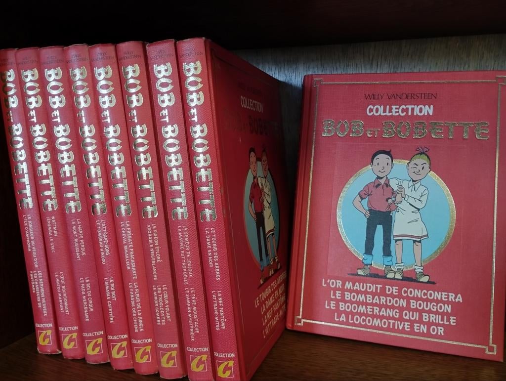 Lot de BD "Bob et Bobette", Enlèvement