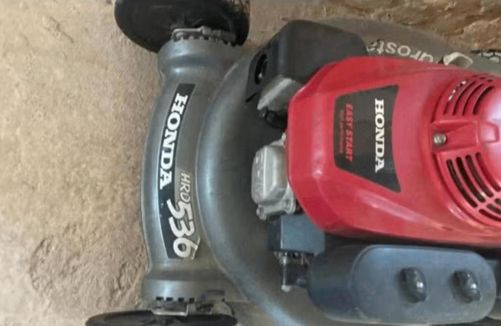 honda hrd 536 benzine grasmaaier, Enlèvement