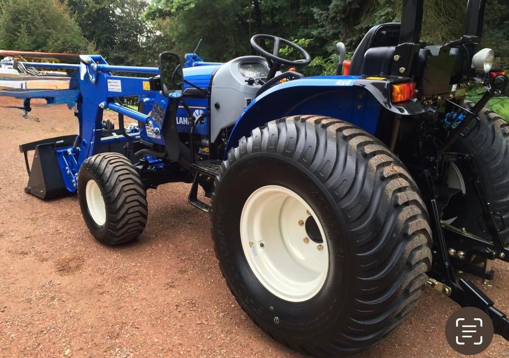NEW HOLLAND BOOMER 50 - CHARGEUR AVANT - 600 HEURES, Autres marques, Jusqu'à 2500, Jusqu'à 80 ch, Enlèvement