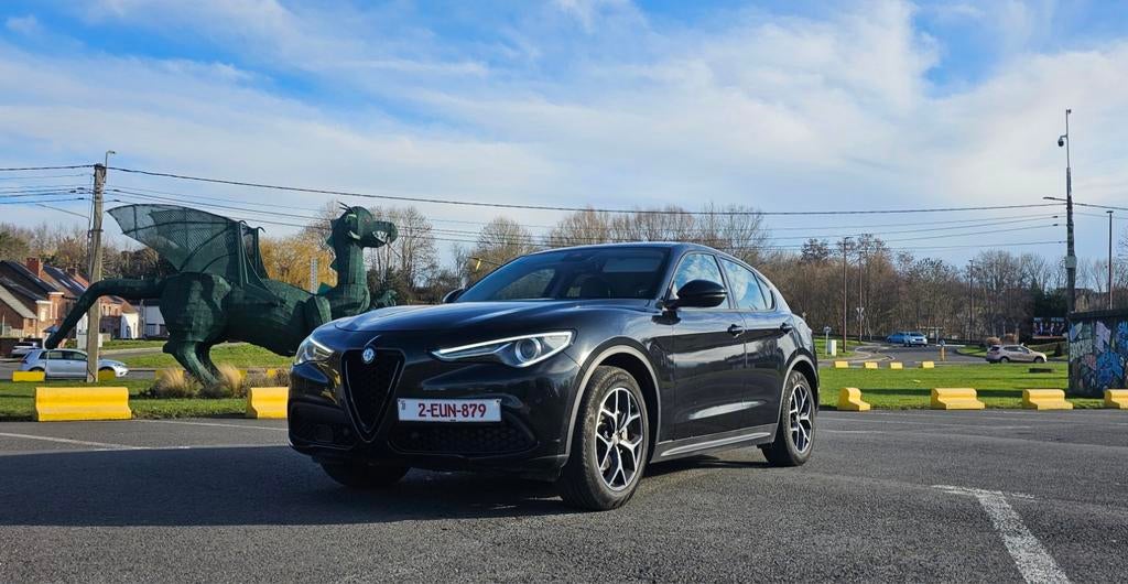Alfa Romeo Stelvio 2.2JTDm 150cv, Cuir, Achat, Android Auto, Automatique