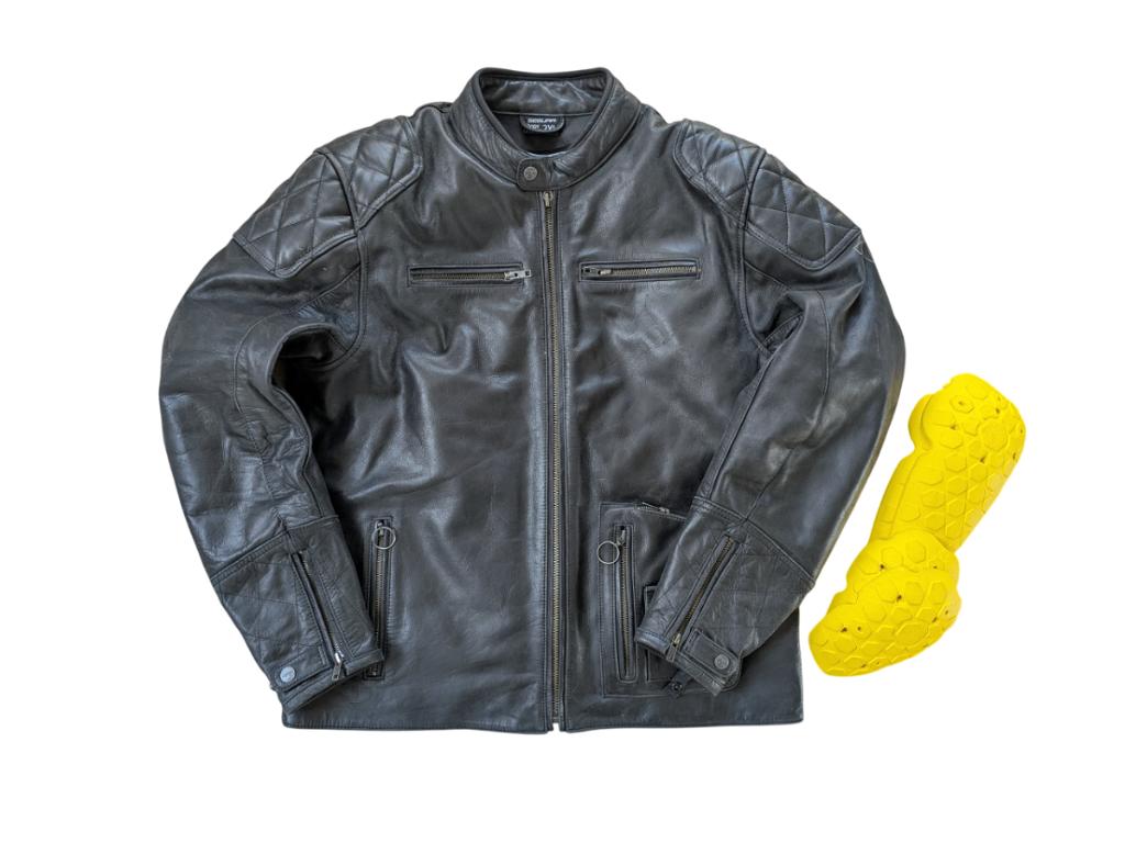 Segura Madisson vintage leren motorjas heren - Zwart - 2XL, Motoren, Kleding | Motorkleding, Heren, Jas | leer, Ophalen of Verzenden