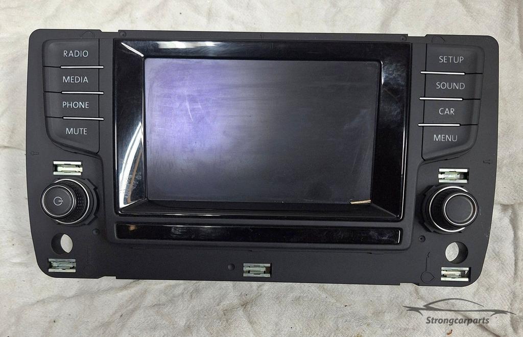 Bedieningspaneel Radio VW Golf 7 VII 5G0919605 multimedia, Auto diversen, Autoradio's, Ophalen of Verzenden, -, -, -