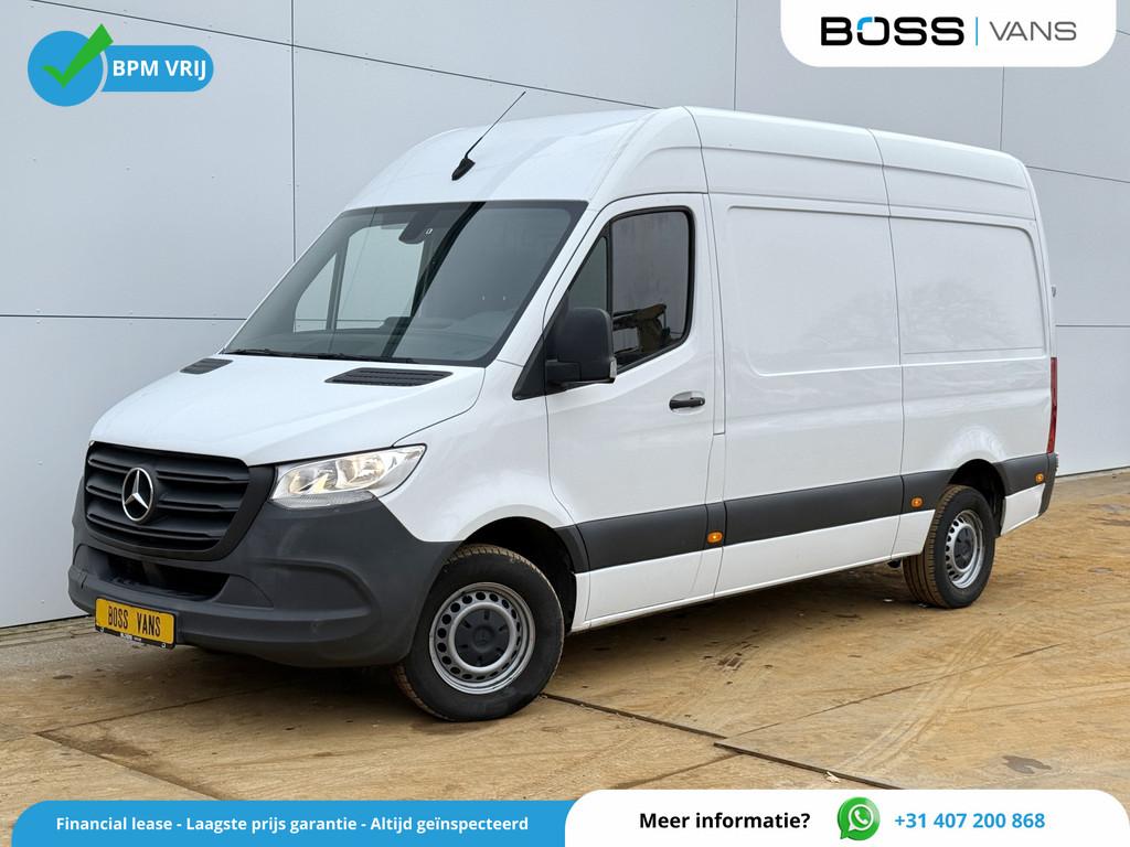 Mercedes-Benz Sprinter 315 1.9 CDI 9G Automaat L2H2 Climate, Autos, Achat, 110 kW, Entreprise, Noir