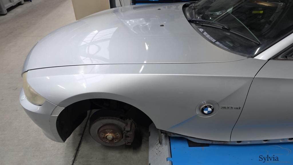 Voorscherm Spatbord linksvoor BMW Z4 Serie E85 E86 Titansilb, -, Garde-boue, Utilisé, -