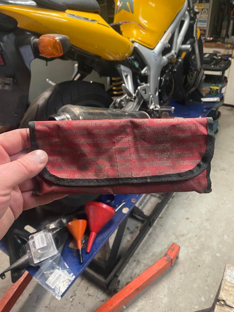 Pochette outils cagiva vintage, Motos, Enlèvement ou Envoi
