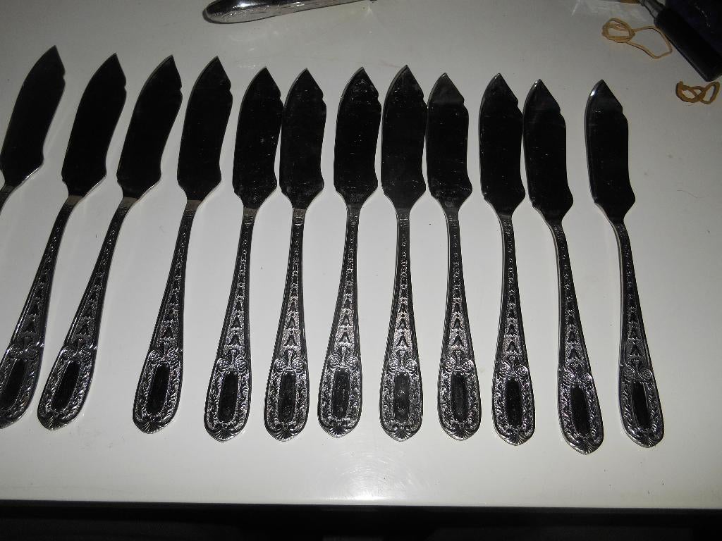 Lot de 12 couteau à poissons ATESSA, Enlèvement ou Envoi