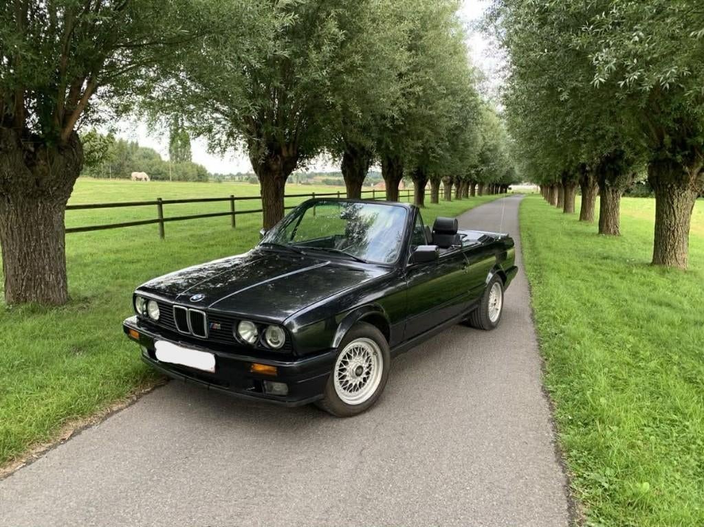 BMW - 318is Cabrio - 1989, Autos, Cuir, Argent ou Gris, Achat, Cabriolet
