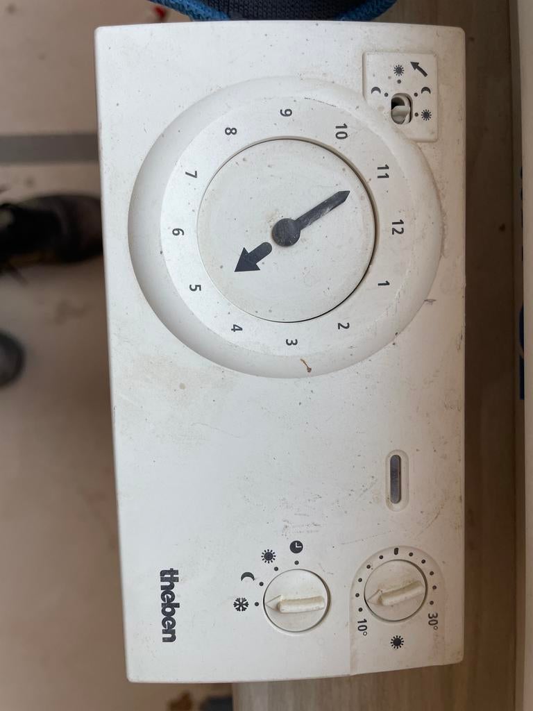 Thermostat Theben – gaz / mazout, Ophalen, Gebruikt