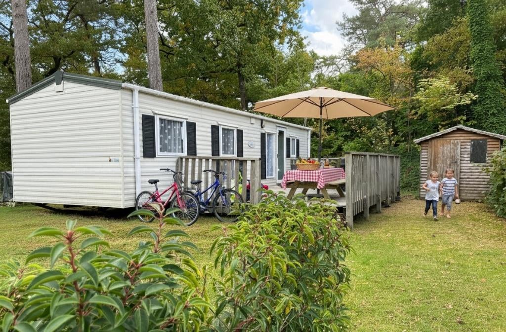 Mobil-home pour 6p, 3 ch., EuroParcs Zilverstrand, Mol, BE, Caravanes & Camping, Jusqu'à 3