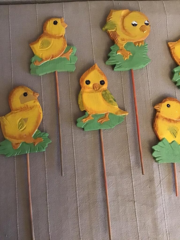 Paas kuikentjes, Ophalen of Verzenden, Zo goed als nieuw