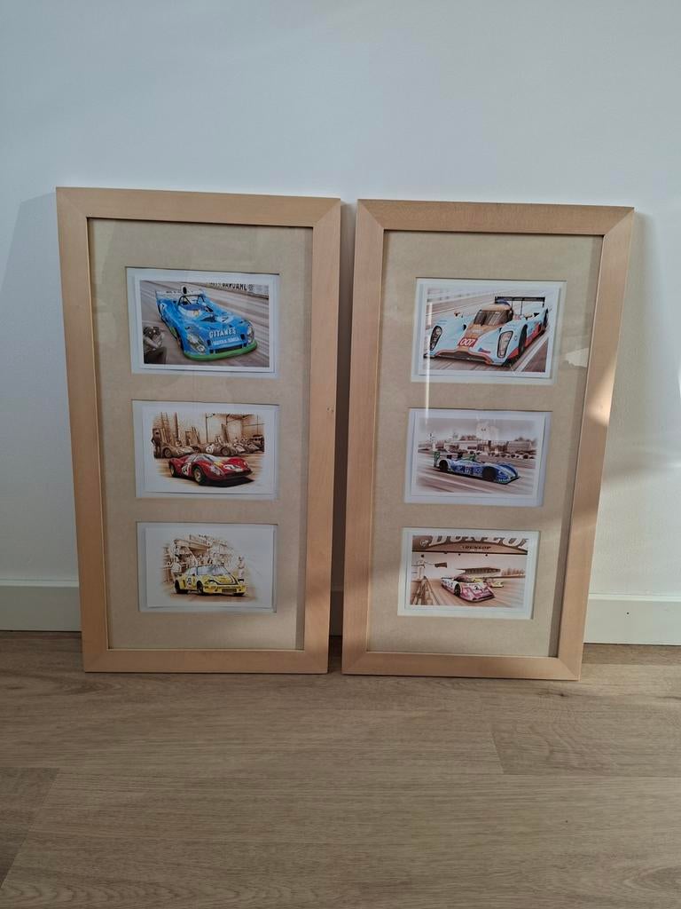 Set van 2 fotokaders, Ophalen, Minder dan 50 cm, 50 tot 75 cm, Zo goed als nieuw