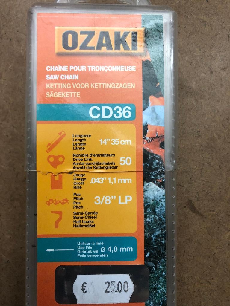 Chaîne pour tronçonneuse / élagueuse, Enlèvement ou Envoi, Neuf, Tronçonneuse