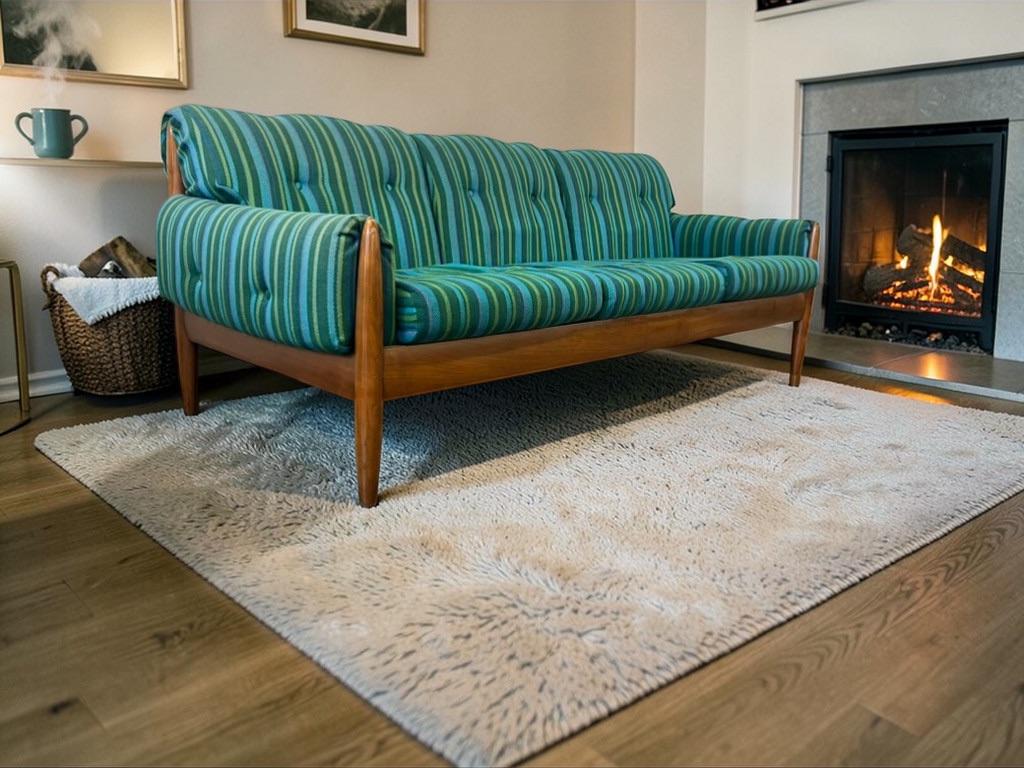 siège/canapé/trois places vintage en bois, Enlèvement