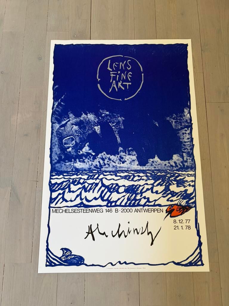 Affiche Lens fine arts “Alechinsky” (1977/78), Ophalen