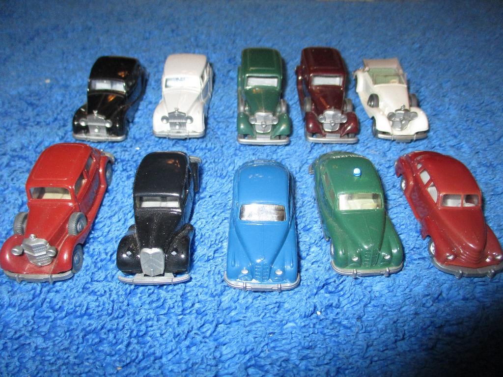 Wiking 1/87 10 voitures  pour Marklin (lot 3), Enlèvement ou Envoi, Utilisé, Voiture, Wiking