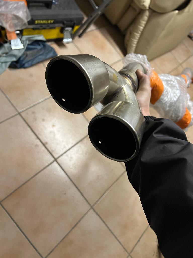 Ligne inox bmw série 1 coupé, Enlèvement, Comme neuf