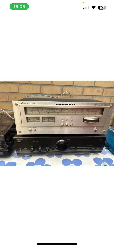 Marantz Tuner, Ophalen, Zo goed als nieuw