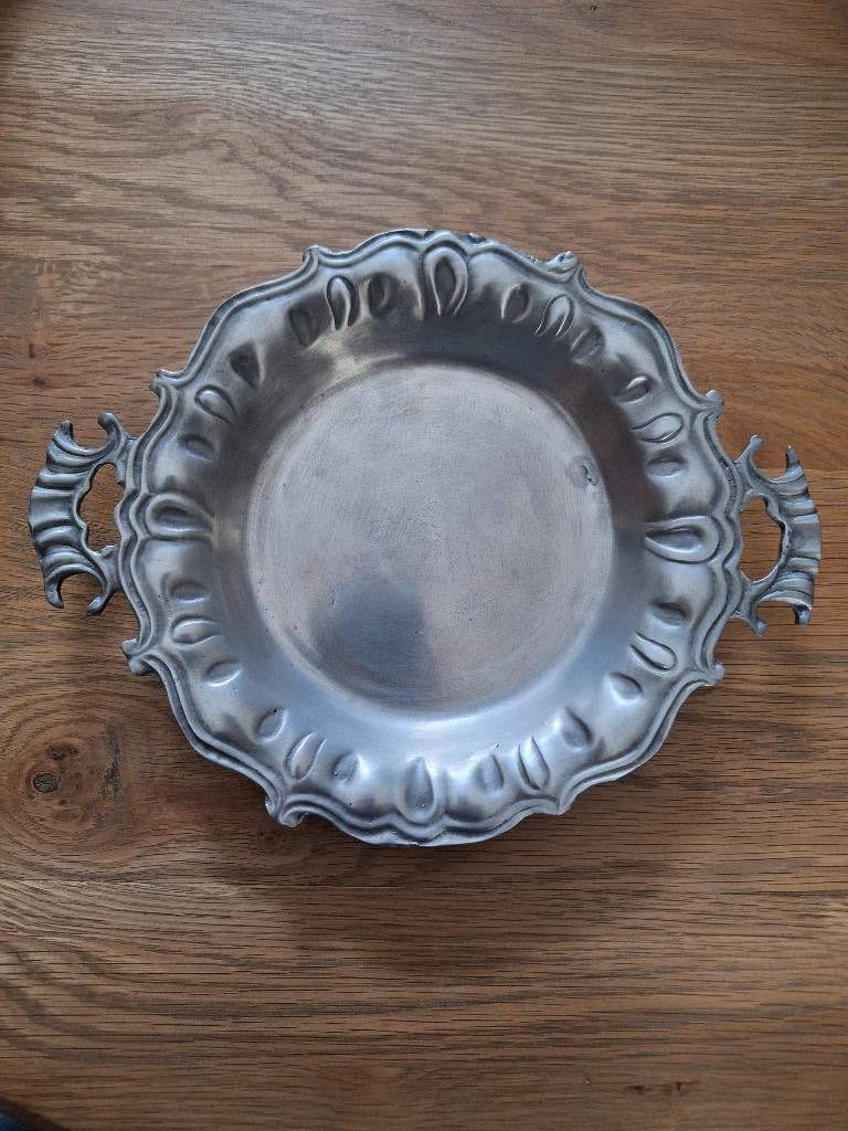 Tinnen bord, Antiek en Kunst, Ophalen