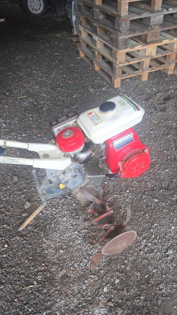 Grondfrees Honda, Ophalen