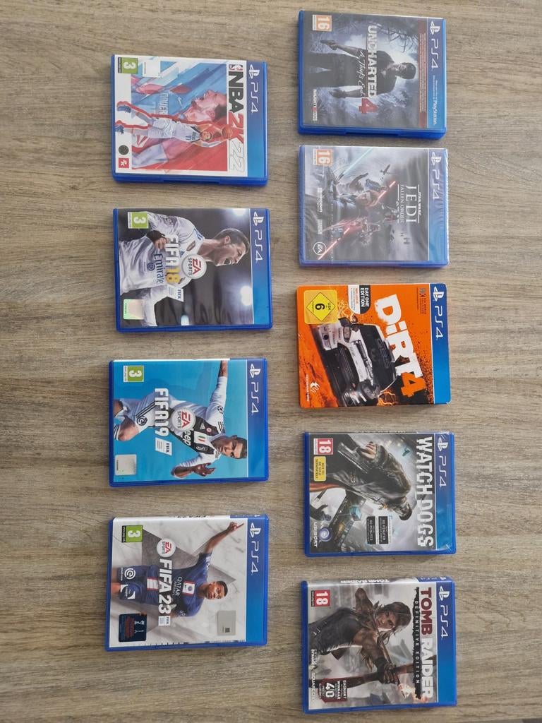 9 Playstation 4 games., Ophalen of Verzenden