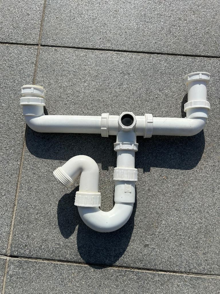 PVC Afvoer met zwanehals (Zemst), Ophalen, Zo goed als nieuw, PVC, Afvoer