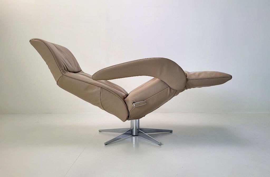 Jori Symphony relax-fauteuil Mono-move, Huis en Inrichting, Fauteuils, Ophalen of Verzenden, Zo goed als nieuw, Leer
